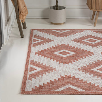Lior Geometric Moroccan Diamond Area Rug